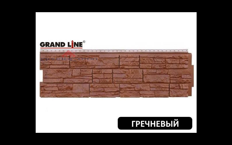 Фасадная панель Grand Line ЯФАСАД - Крымский сланец - ДинадСтрой